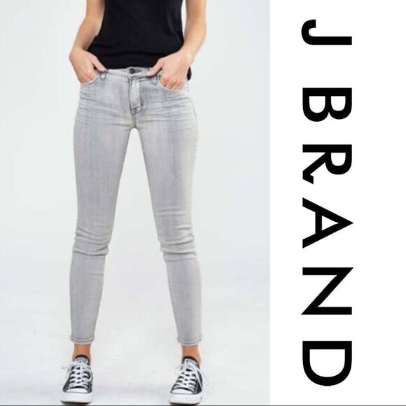 J Brand Silver Borderline Skinny Leg Jeans - Women’s 28 - Picture 1 of 10